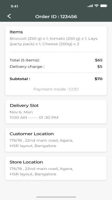 Grocery Saas Vendor স্ক্রিনশট