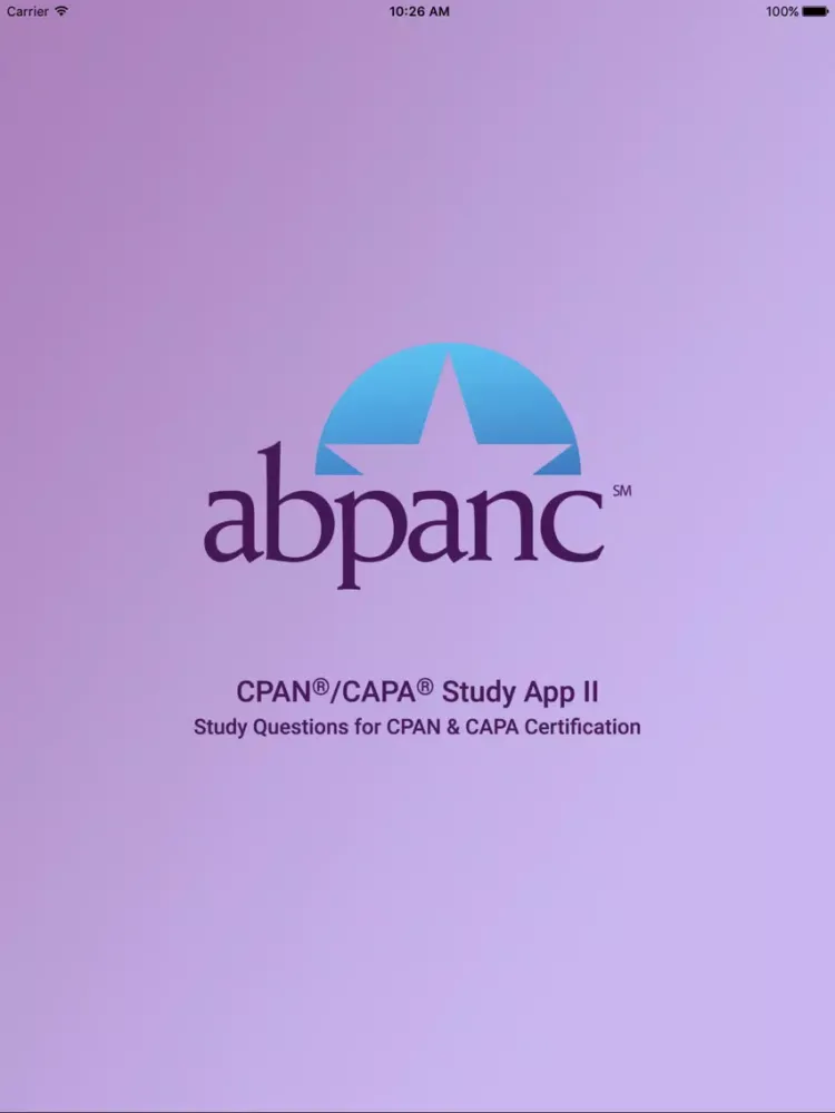 CPAN® / CAPA® Study App II iPad 應用截圖