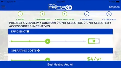 HVACPRO2GO Screenshots
