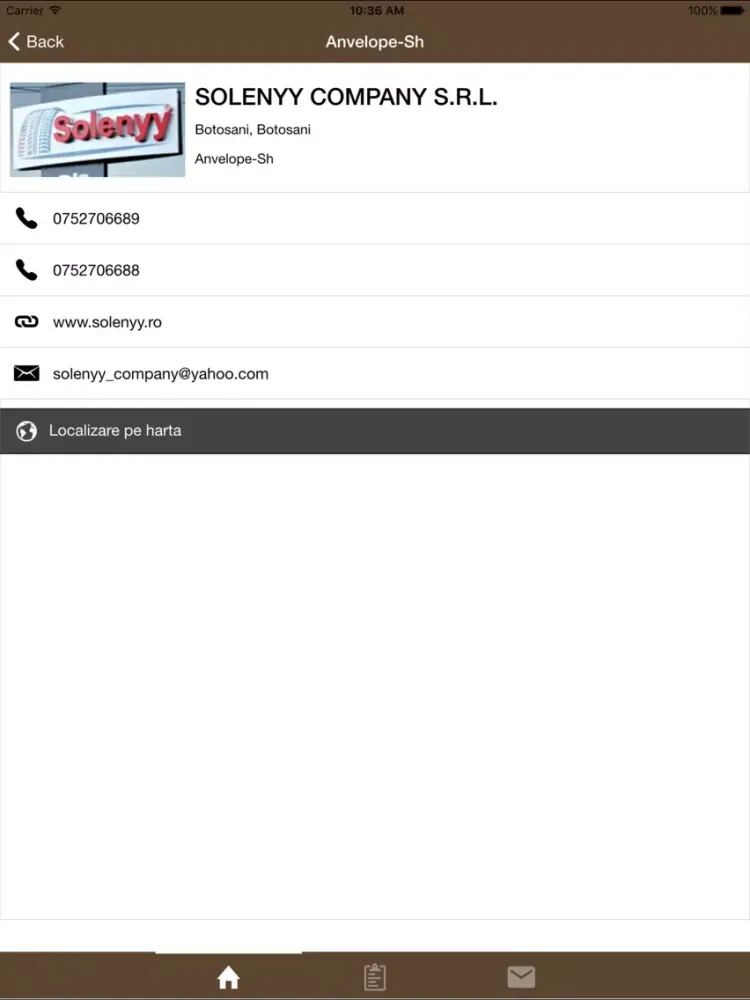 Anvelope Second Hand iPad स्क्रीनशॉट