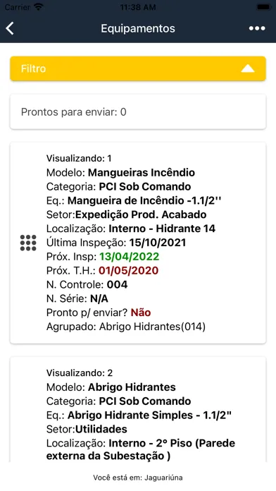 Screenshot di Inspect