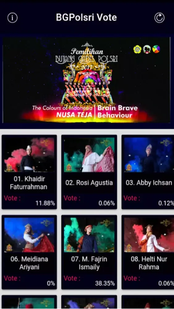 Zrzuty ekranu BGPolsri Vote