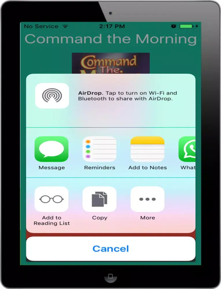 Breaking the Power of the Past iPad  스크린샷