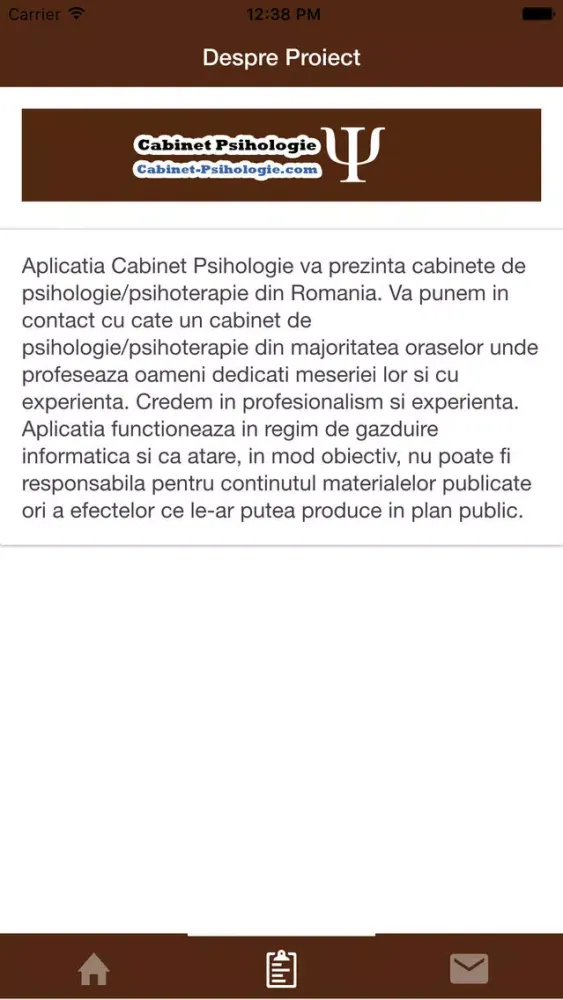 Cabinet Psihologie Screenshots