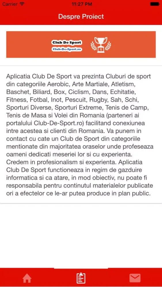 Club De Sport应用截图