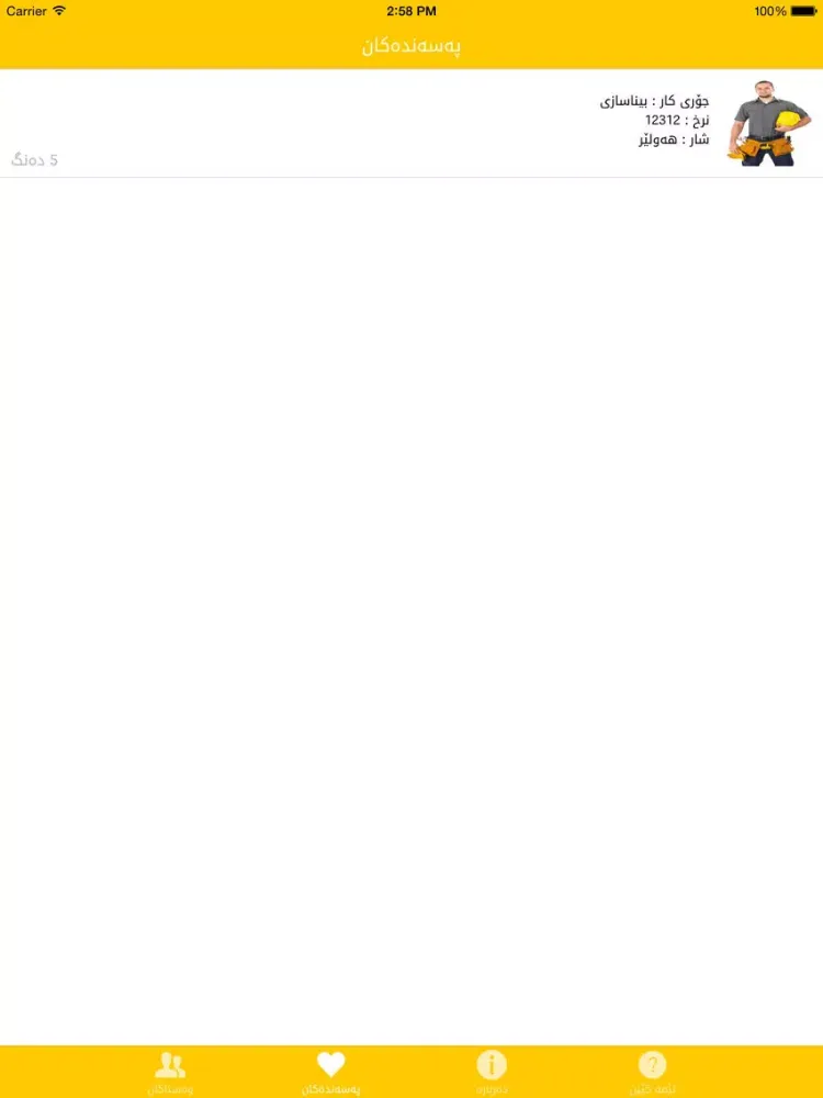 Dasti Kar iPad スクリーンショット