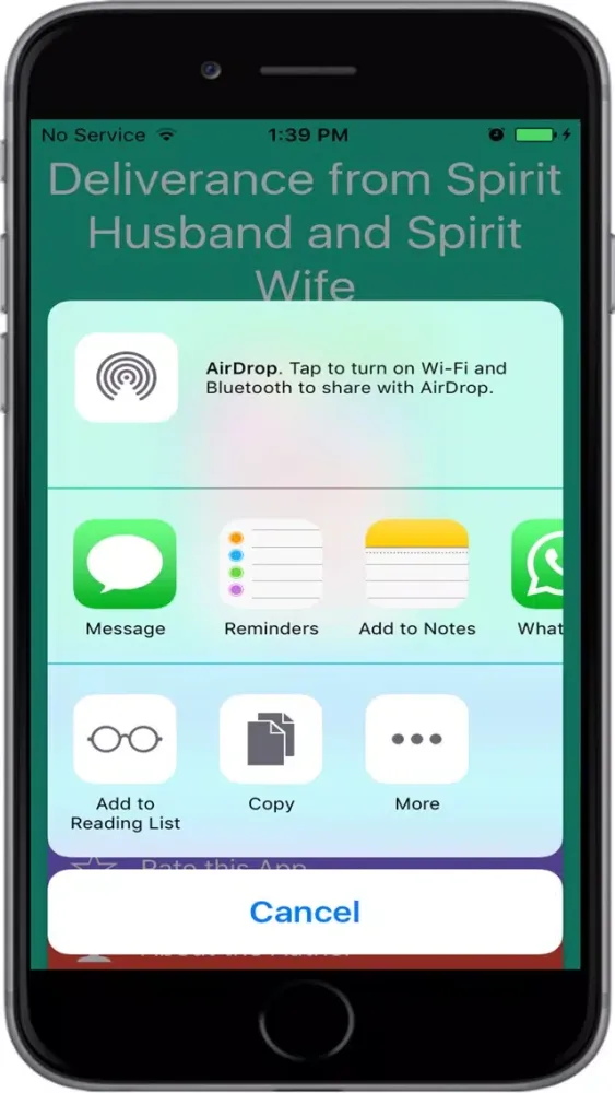 Deliverance from Spirit Husband and Spirit Wife স্ক্রিনশট