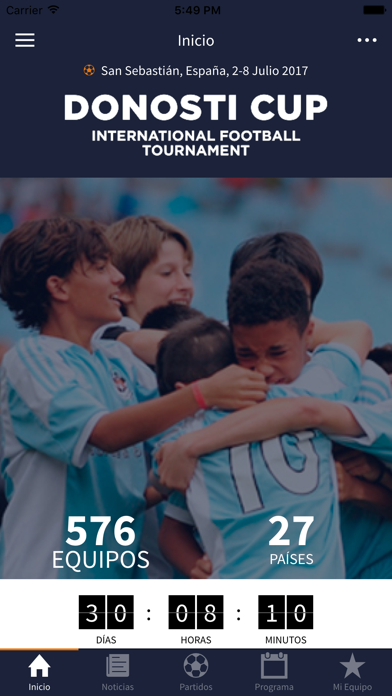 Tangkapan layar Donosti Cup