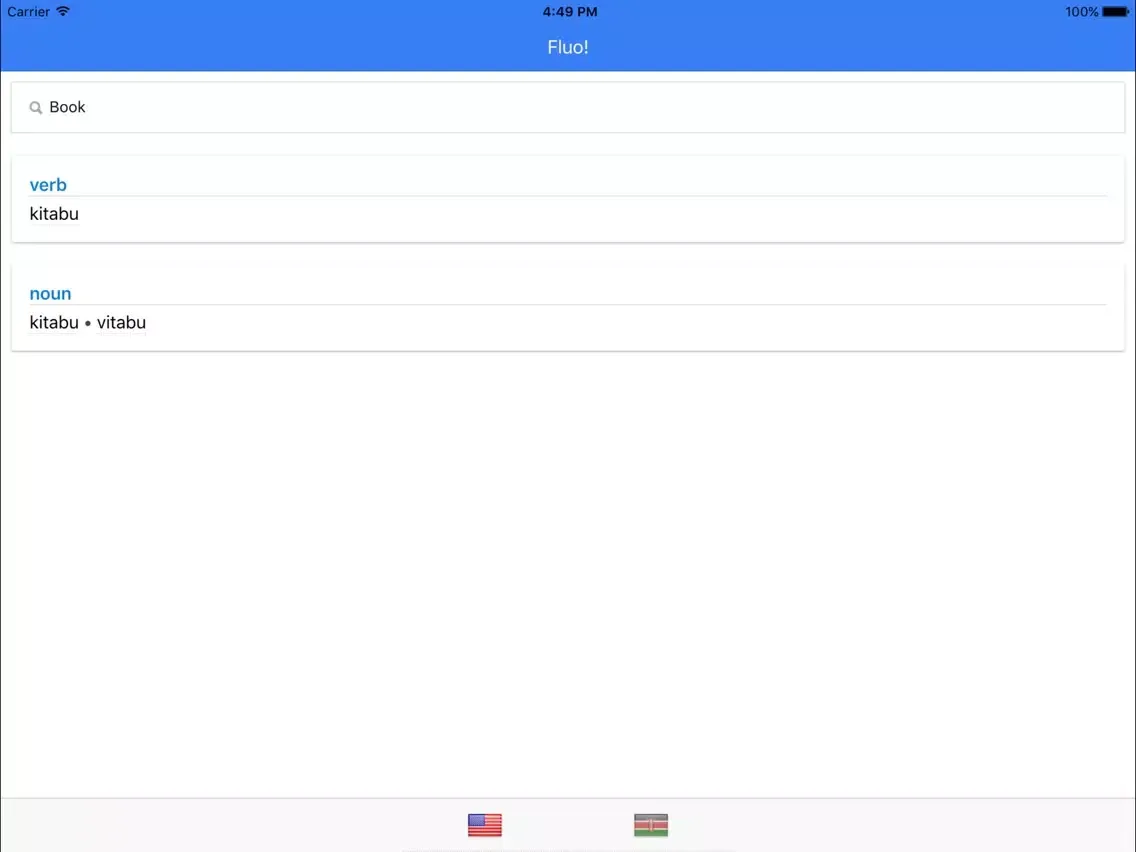 صور English-Swahili Bilingual Dictionary iPad 