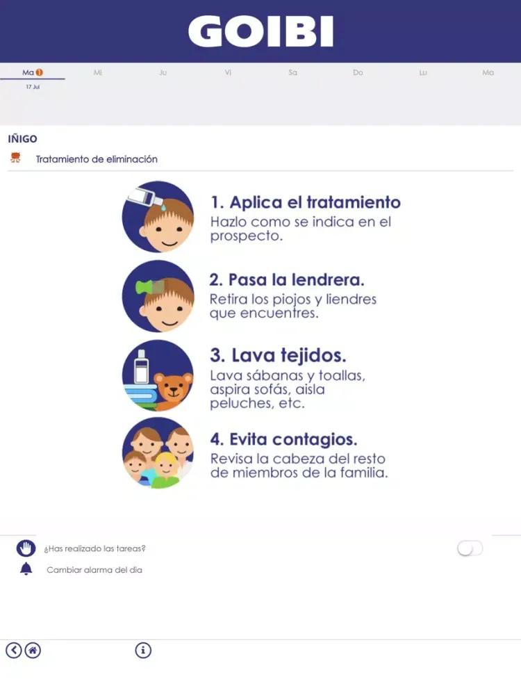 Goibi : Duro con los piojos iPad Screenshots