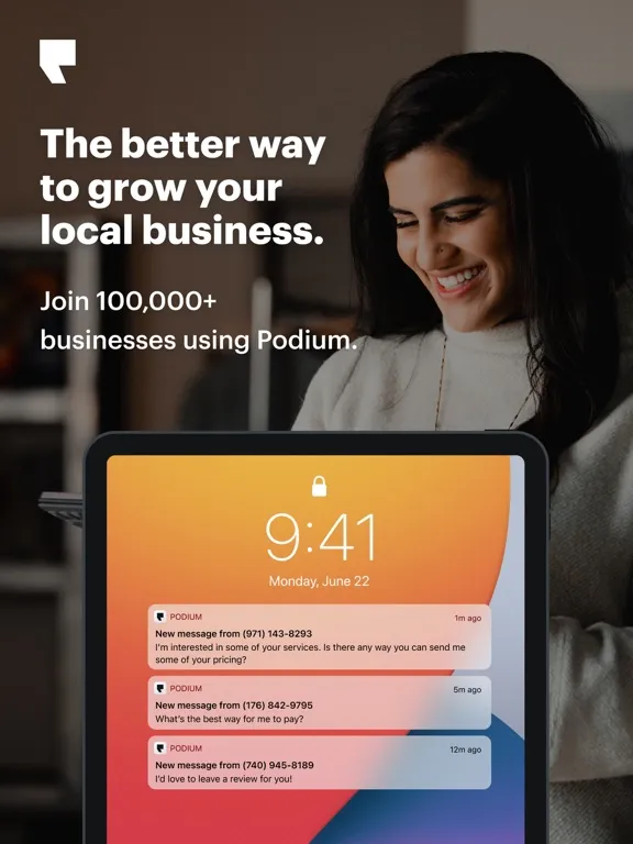 Podium - Small Business Tools iPad 应用截图