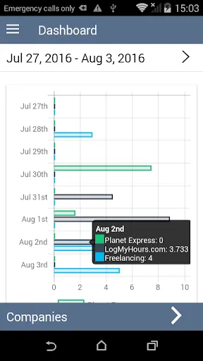 Log My Hours - Time Tracking Screenshots
