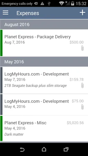 Log My Hours - Time Tracking Screenshots