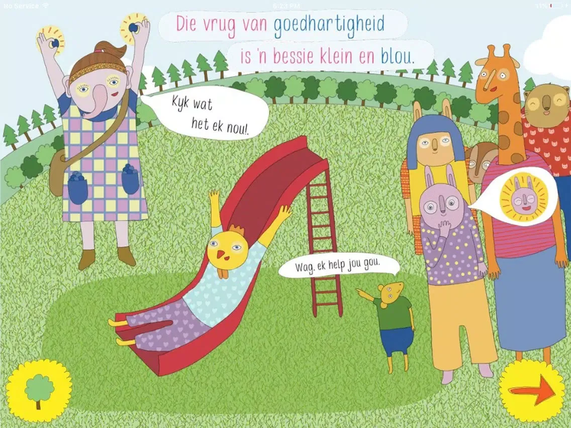 The Joy Story - Afrikaans iPad  স্ক্রিনশট