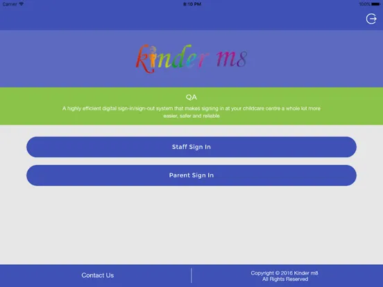 Screenshot di Kinderm8 Kiosk iPad 