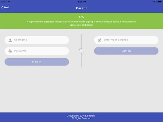 Screenshot di Kinderm8 Kiosk iPad 