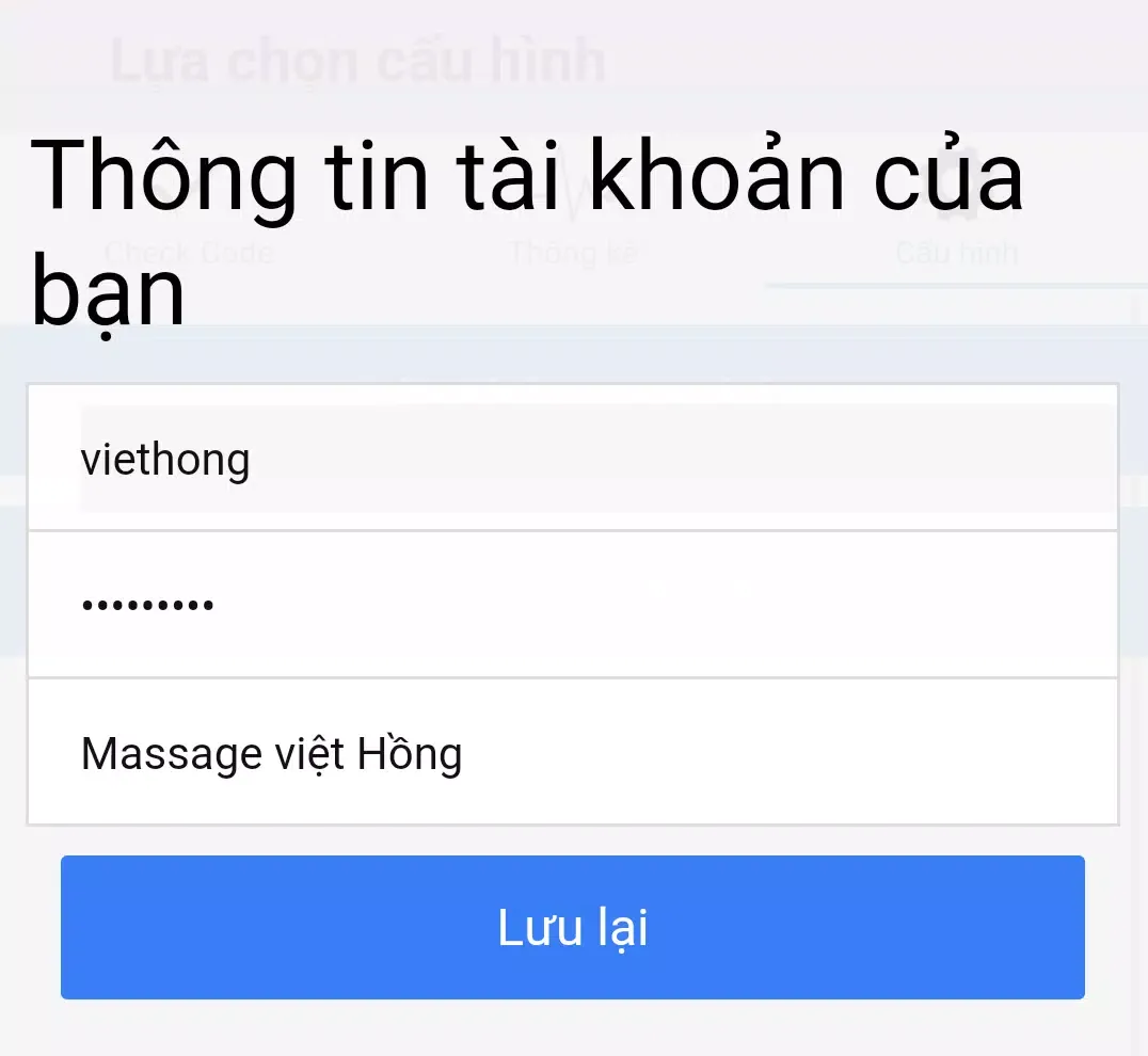 Ảnh chụp màn hình của Camapro - nhà cung cấp