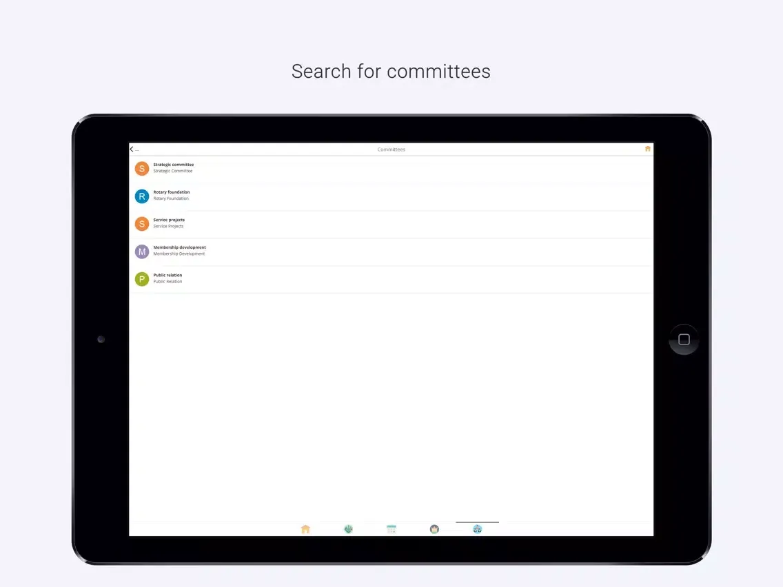 Rotary 3020 iPad  Screenshots
