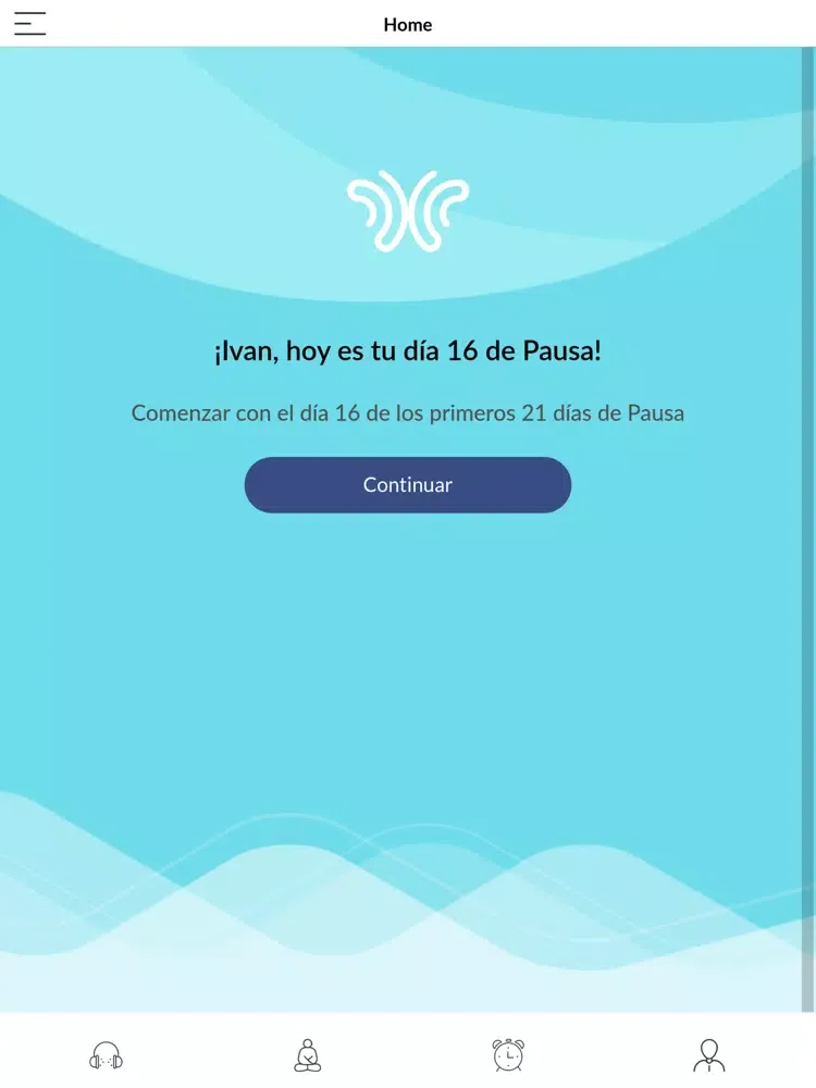 Pausa: meditar calma tu mente iPad  スクリーンショット