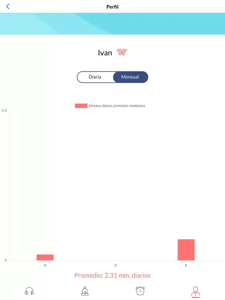 Pausa: meditar calma tu mente iPad  スクリーンショット
