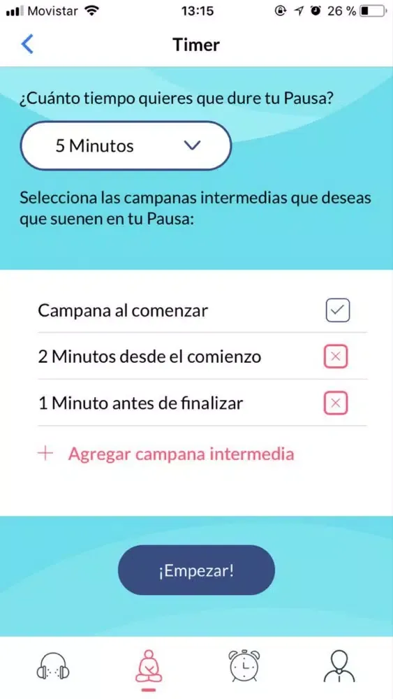 Pausa: meditar calma tu mente スクリーンショット
