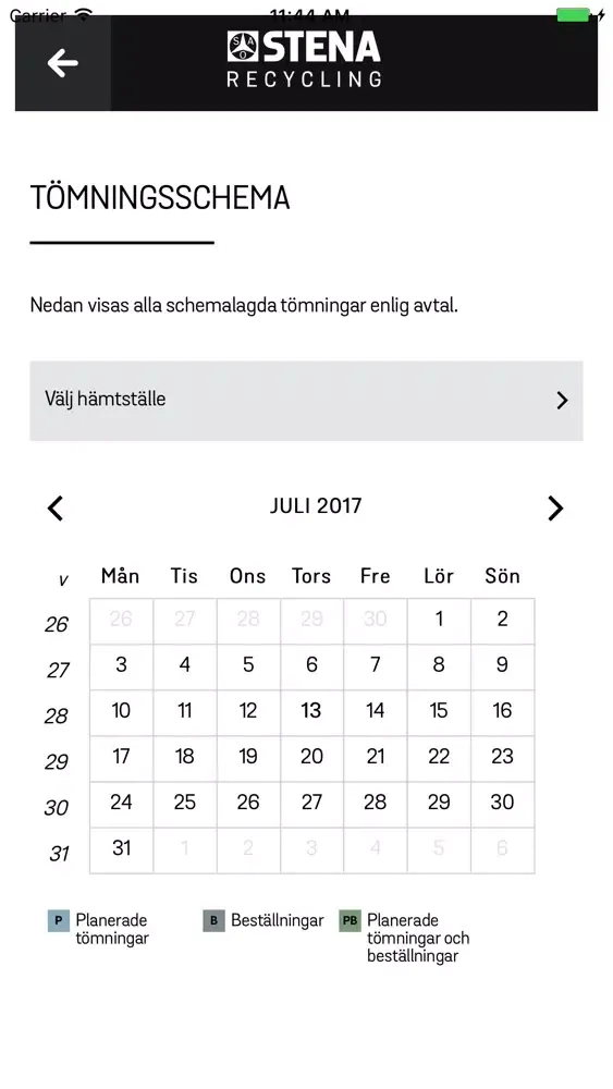 تصاویر Stena Recycling - Tömning