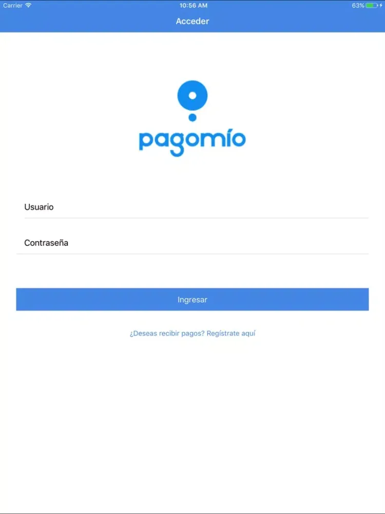 Pagomio iPad 应用截图