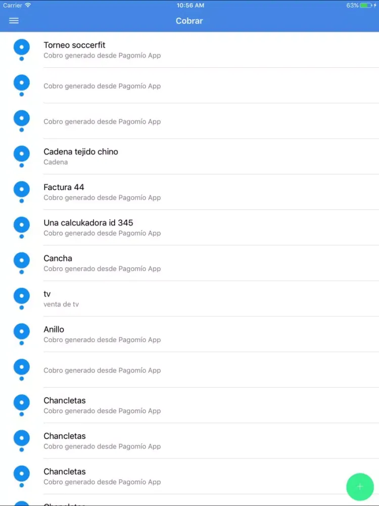 Pagomio iPad 应用截图