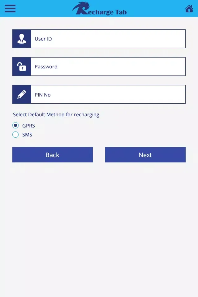 Recharge Tab Screenshots