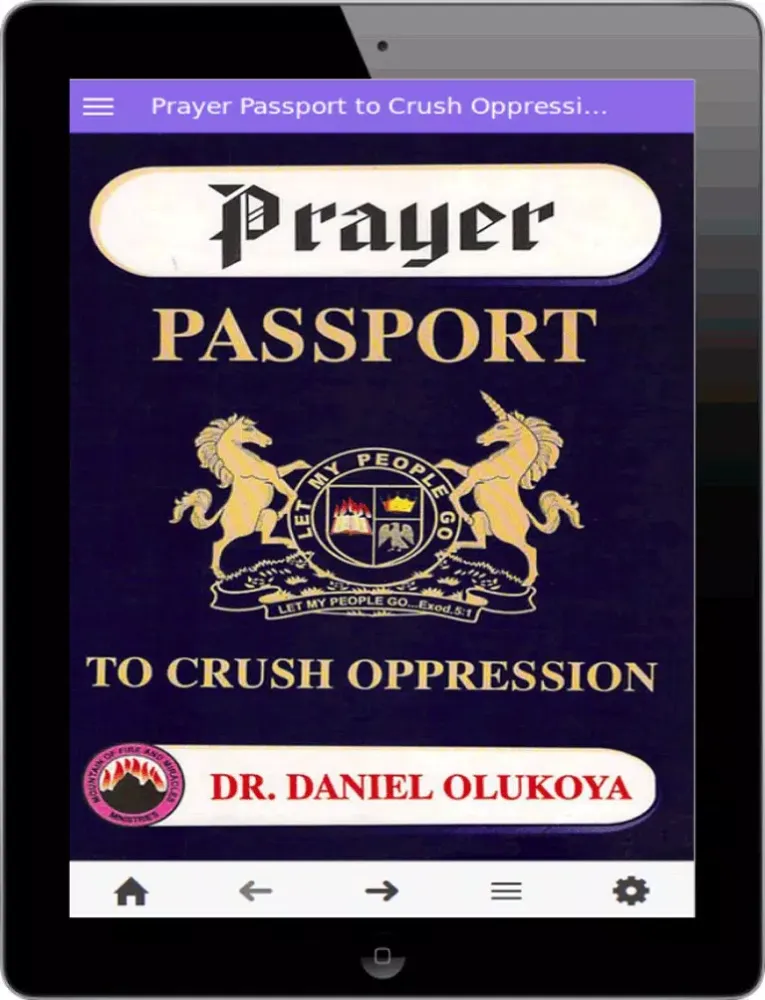 Captures d'écran de Prayer Passport iPad 