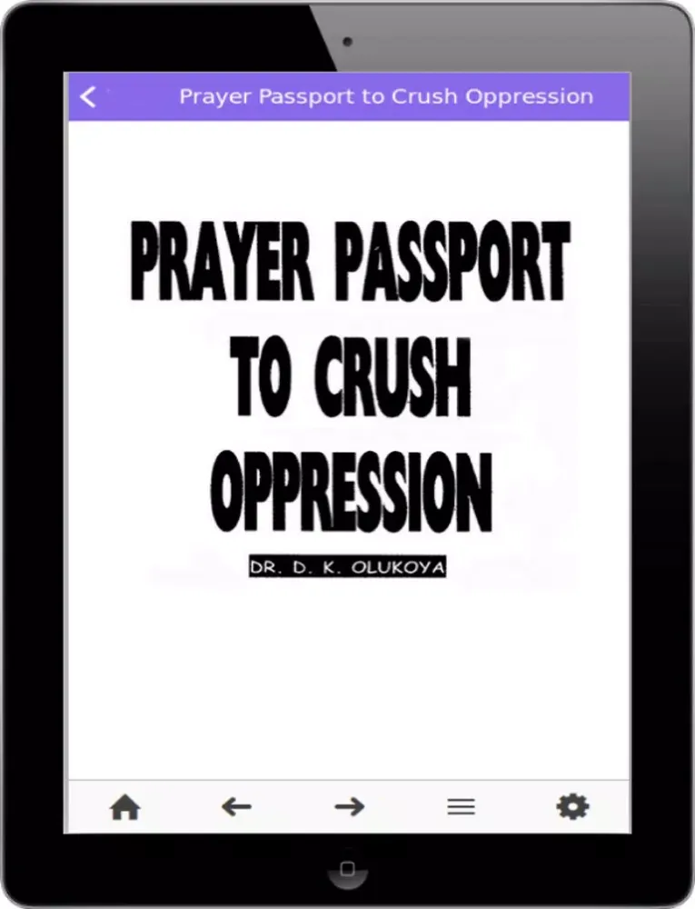 Captures d'écran de Prayer Passport iPad 