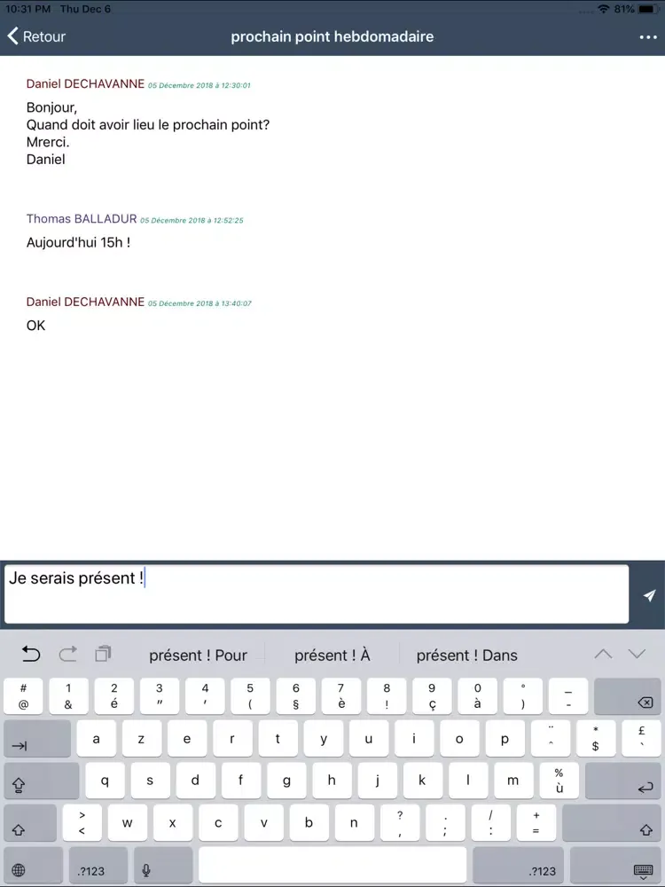RESANA iPad Screenshots