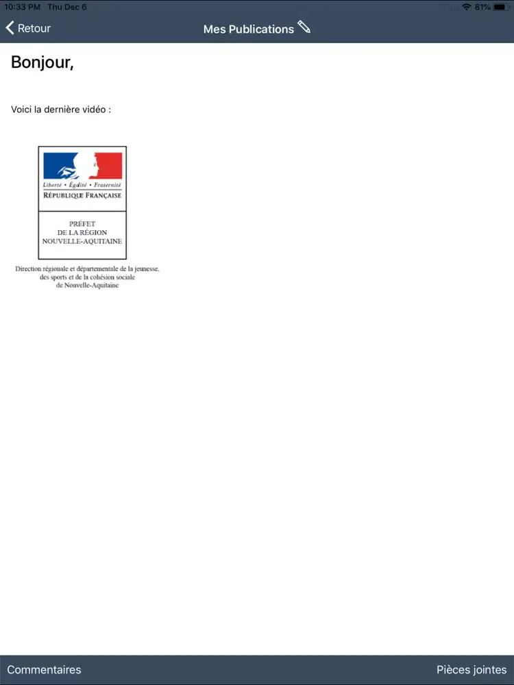 RESANA iPad Screenshots