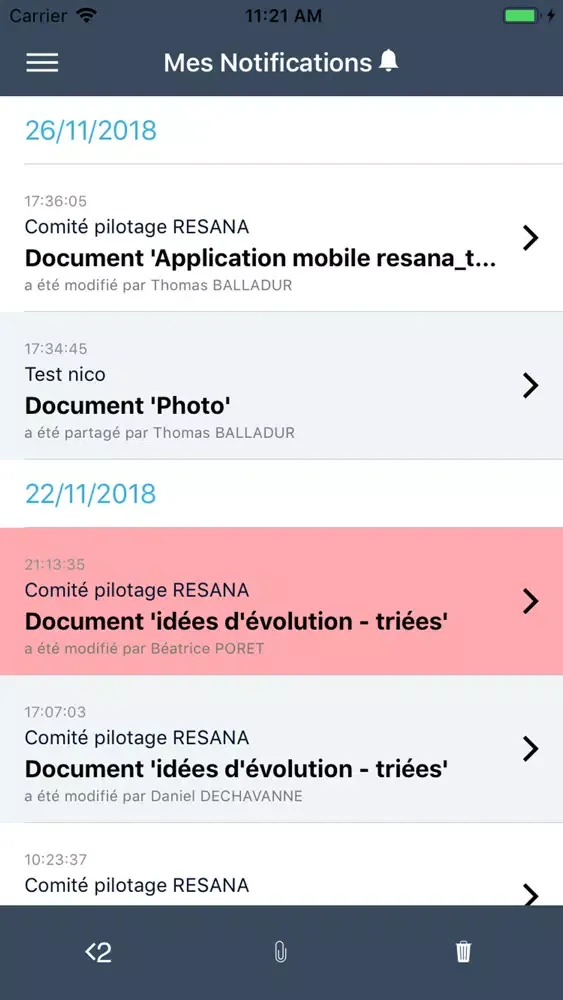 RESANA Screenshots