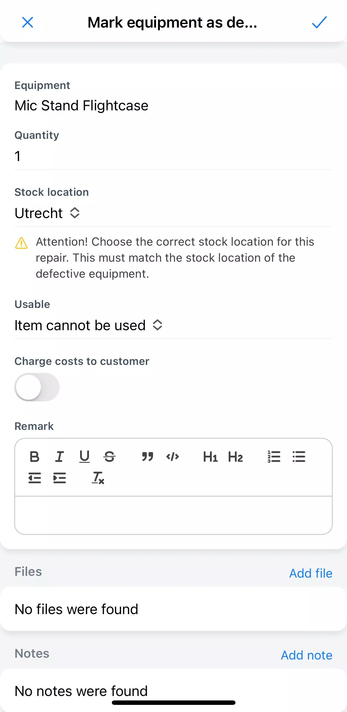 Rentman Mobile应用截图