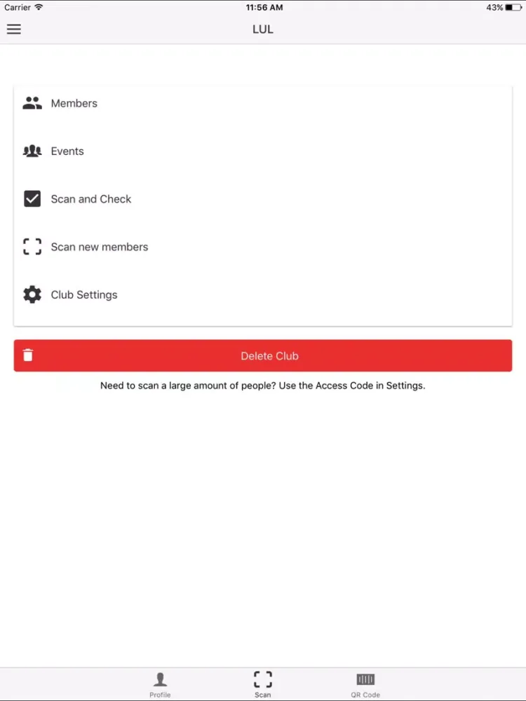 ScanIN - Group Management Tool iPad 应用截图