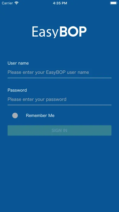 Zrzuty ekranu EasyBOP SmartForms