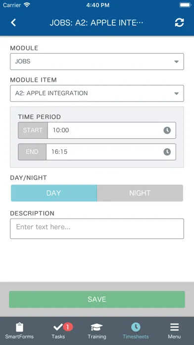 Zrzuty ekranu EasyBOP SmartForms