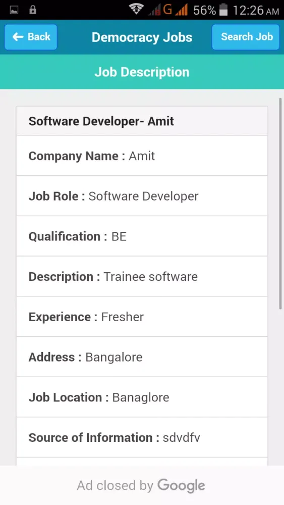 Democracy Jobs স্ক্রিনশট