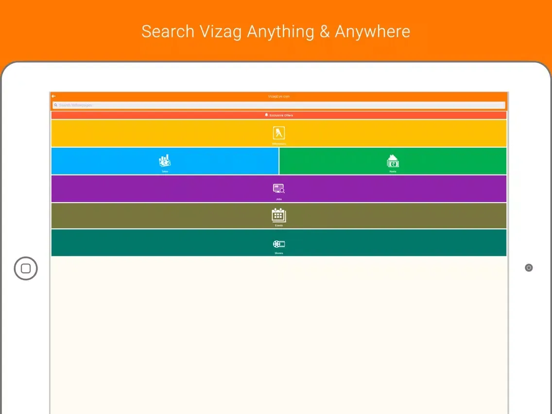 Vizag Eye iPad  Screenshots