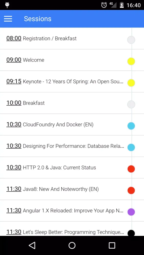 صور VoxxDays Ticino - Demo App