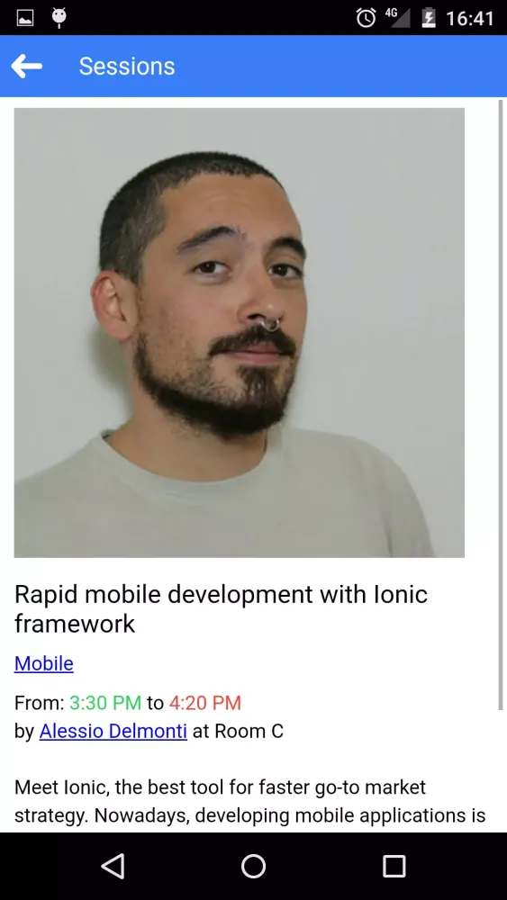صور VoxxDays Ticino - Demo App