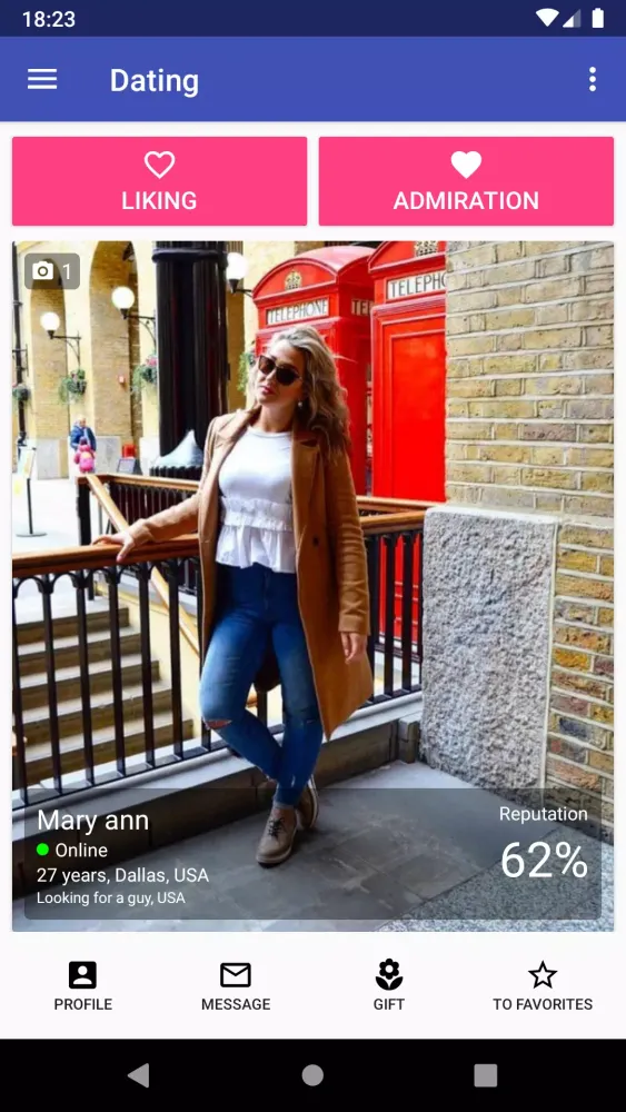 InDating Screenshots