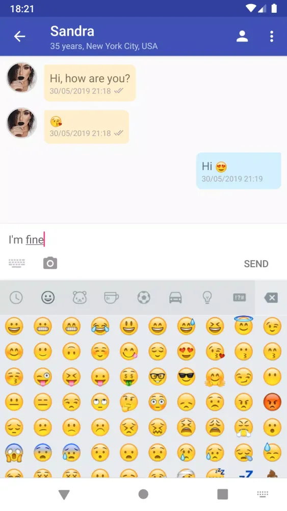 InDating Screenshots