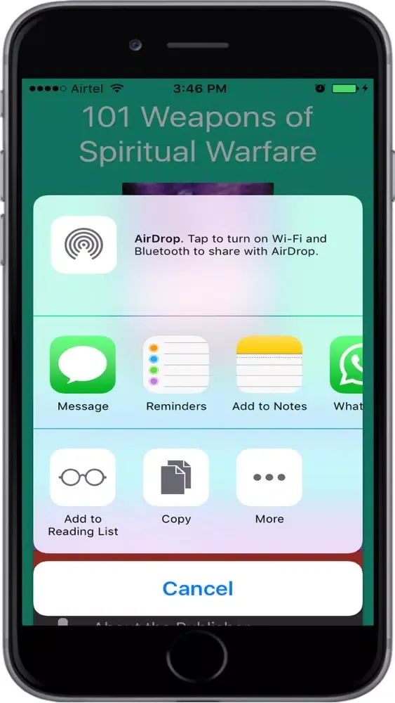Zrzuty ekranu 101 Weapons of Spiritual Warfare