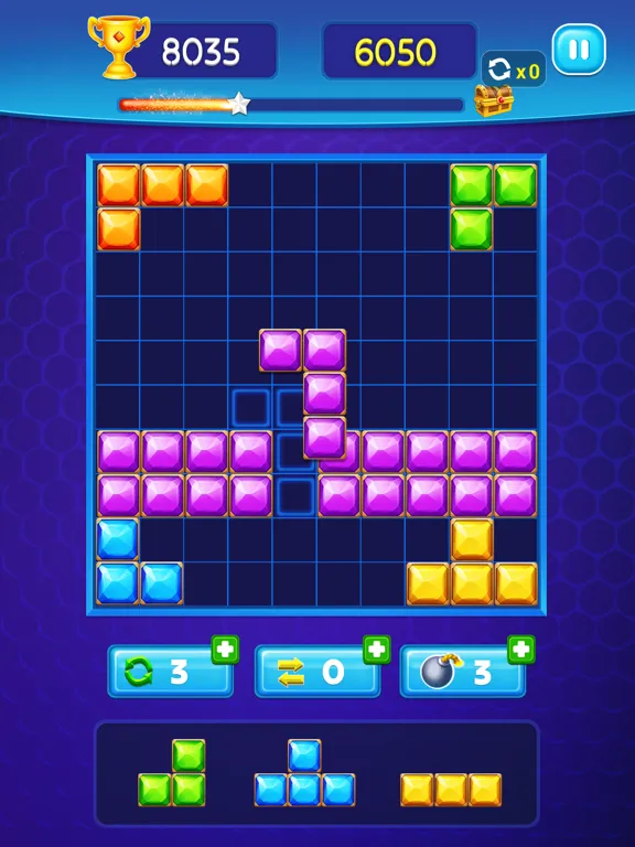 Block Puzzle - Gem Block iPad  Ekran Görüntüleri