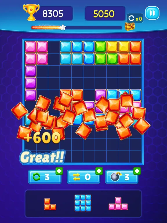Block Puzzle - Gem Block iPad  Ekran Görüntüleri