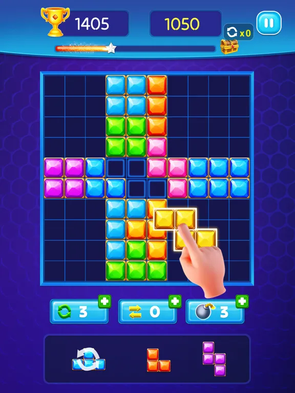Block Puzzle - Gem Block iPad  Ekran Görüntüleri