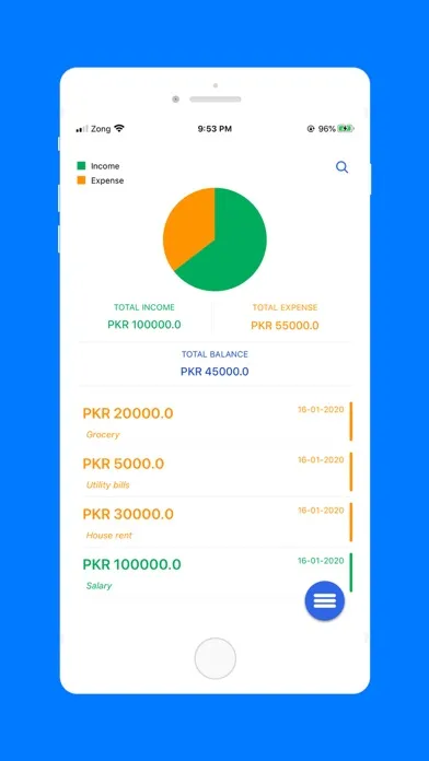 Simple Budget Manager应用截图