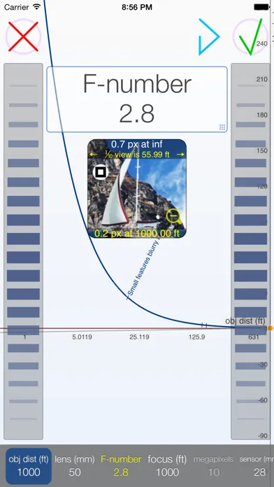 تصاویر Hyperfocal - depth of field calculator with blur simulation and circle of confusion estimation